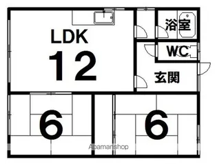 山田ハイツ【2階】の間取り