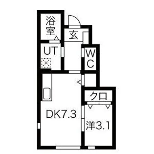 proximoA【1階】の間取り