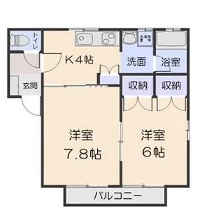パキマウイ【1階】の間取り
