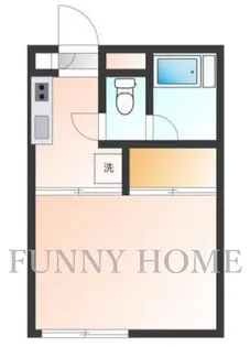 西太子堂パールハイツ【2階】の間取り