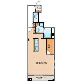 岐阜県岐阜市神田町5【マンション】の間取り