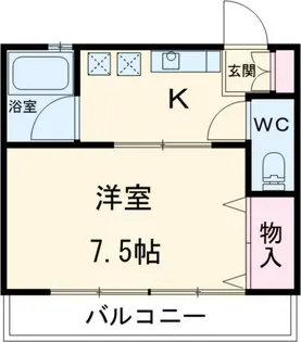 メイプルハイムII【2階】の間取り