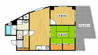 神奈川県藤沢市大鋸1【マンション】の間取り