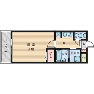 プレズ名古屋田代II【2階】の間取り