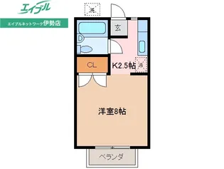 メゾンMIO【1階】の間取り