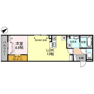 D-Residence広岡【2階】の間取り