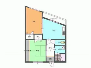 ハーモニー【3階】の間取り
