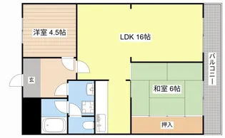 センチュリーマンション【3階】の間取り