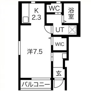 Eight(エイト)【1階】の間取り