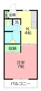 エリール戸塚【2階】の間取り