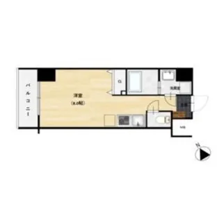 ルミノーサ堺【5階】の間取り