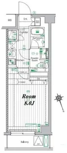 メイクスデザイン三宿【3階】の間取り