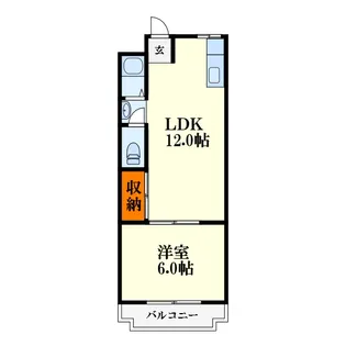 大阪府大阪市東淀川区豊里6【マンション】の間取り