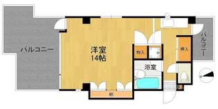 カーサ水前寺【7階】の間取り