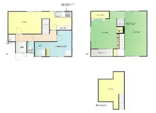 大阪府堺市北区百舌鳥梅北町3【一戸建】の間取り