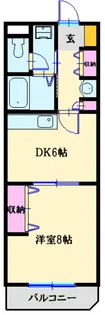 Charmant Demeure【3階】の間取り