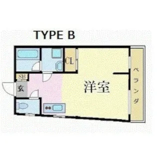 Bellheim Gifu【3階】の間取り