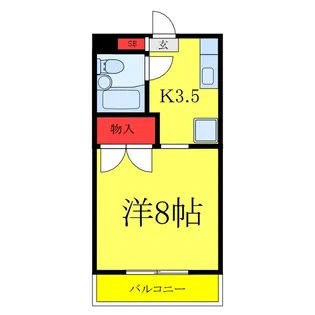 藤清ビル【2階】の間取り