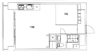 南青ハイツ【4階】の間取り