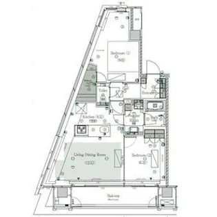ウィズ原宿レジデンス【5階】の間取り