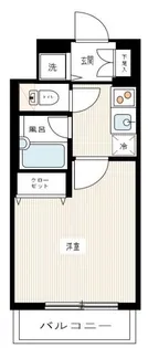 スパシエ アランシア亀戸【9階】の間取り