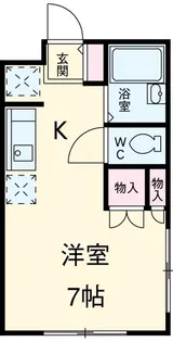鈴木ハイツ【2階】の間取り