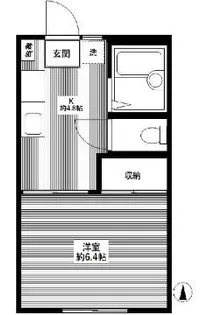 パールハイツ天沼【1階】の間取り