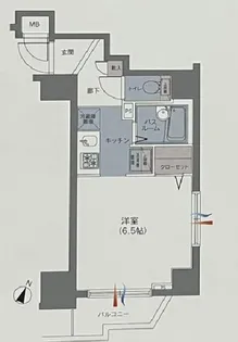 エルミタージュ横濱弘明寺【3階】の間取り