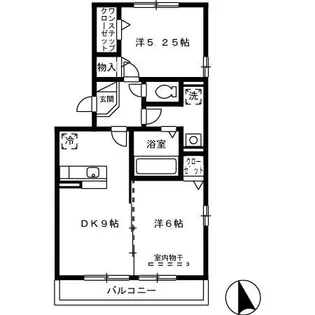 グランド・デューク【3階】の間取り