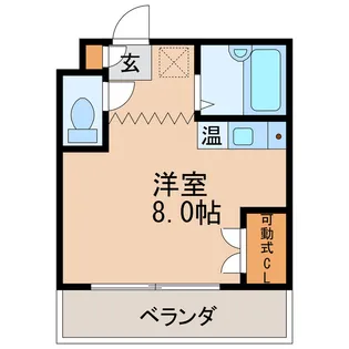 愛知県名古屋市東区百人町【マンション】の間取り