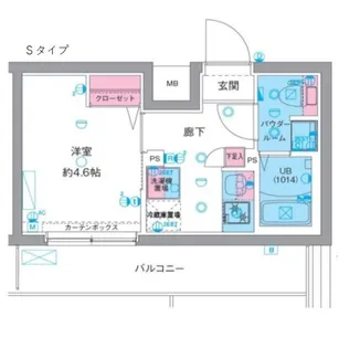GENOVIA 天王台(ジェノヴィア テンノウダイ)【5階】の間取り