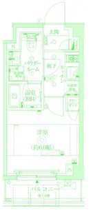 クレイシア横浜ヴェール【1階】の間取り