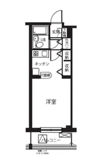 東京都港区赤坂7【マンション】の間取り