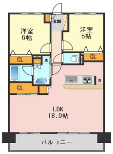 東京都葛飾区青戸7【マンション】の間取り
