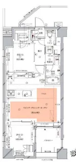 オーパスレジデンス目黒洗足【6階】の間取り