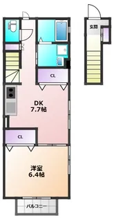 Grandeur70グランデュール70【2階】の間取り