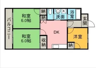 パソナV【3階】の間取り