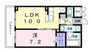 ヴィレッジ キール【3階】の間取り