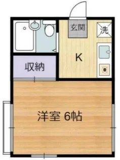 依田ハイツ【1階】の間取り