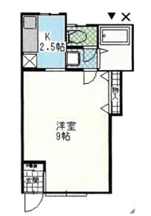 神奈川県小田原市堀之内【アパート】の間取り
