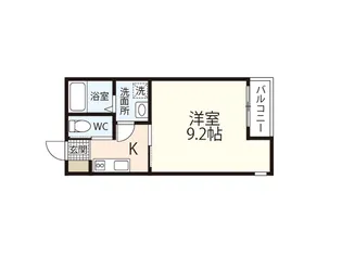 エッグヘッド【3階】の間取り