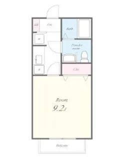 ファシリートプレイス【2階】の間取り