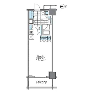 東京都新宿区新宿6【マンション】の間取り