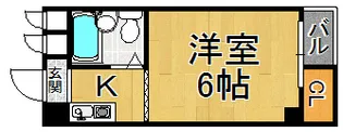 松崎マンション【9階】の間取り