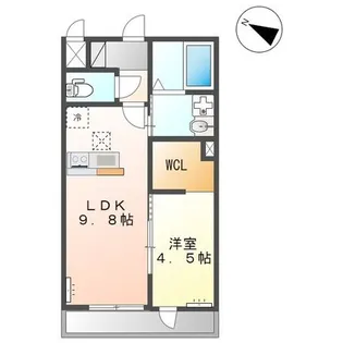 Ariete(アリエーテ)【1階】の間取り