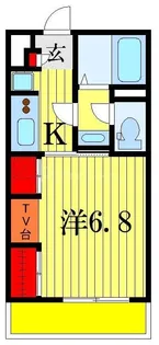 千葉県柏市明原3【マンション】の間取り