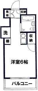 ペガサスマンション渋谷本町第3【4階】の間取り