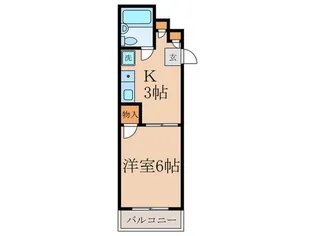 モンフレール【2階】の間取り