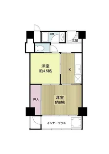 堀江テラス【5階】の間取り