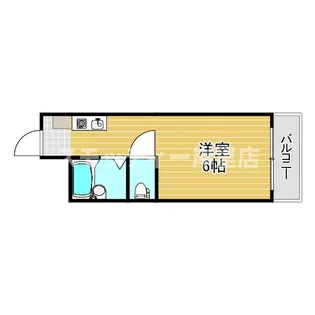 シティキャンパス【6階】の間取り